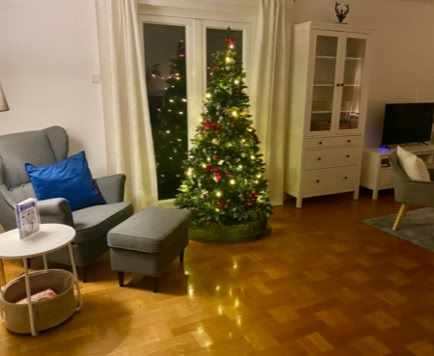 Wohnzimmer Weihnachten